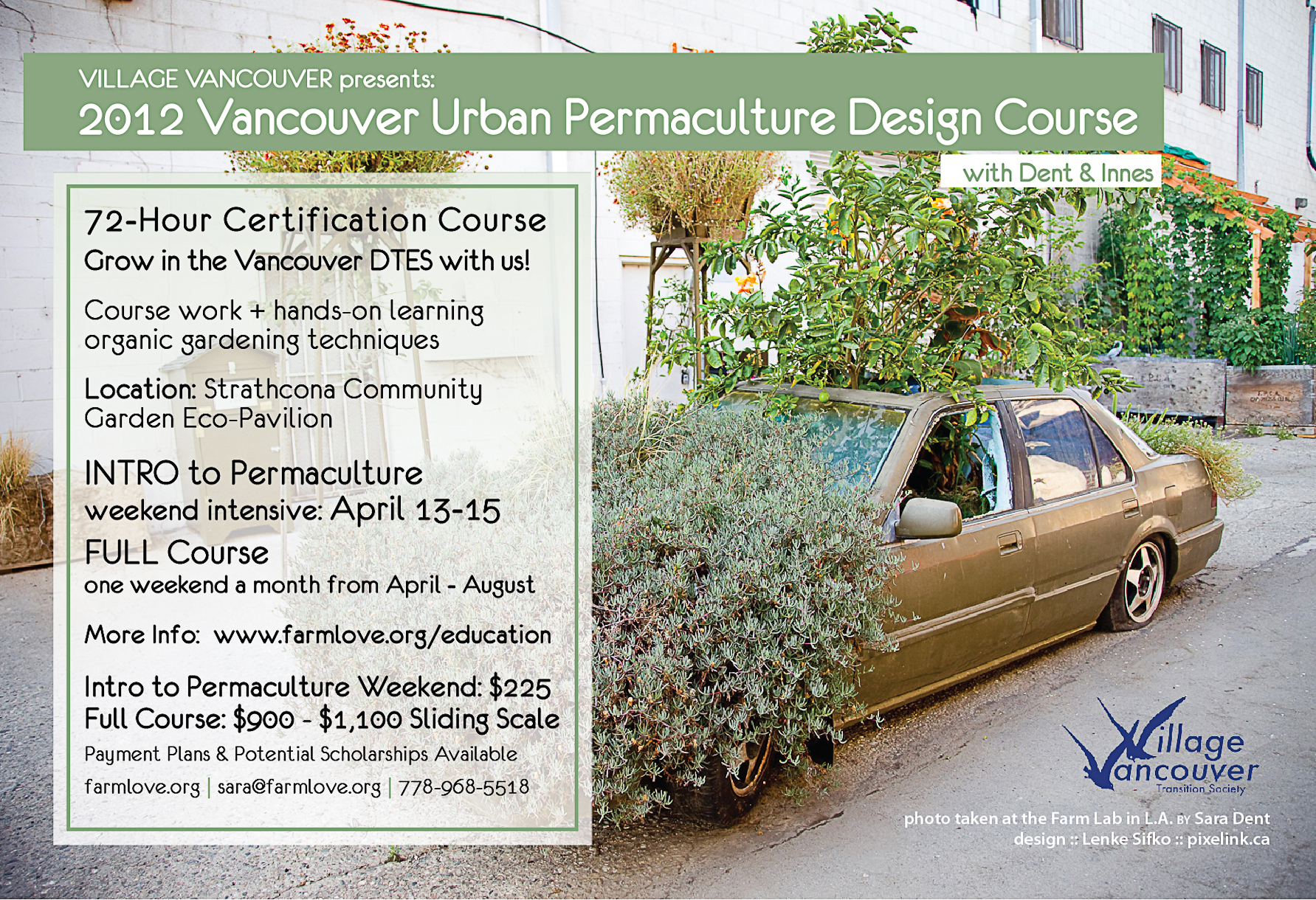 2012 Vancouver Urban Permaculture Design Course